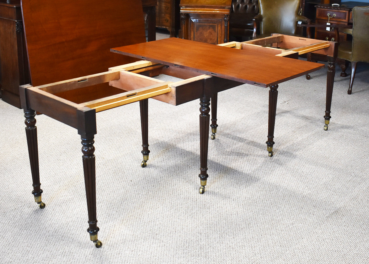 Regency Mahogany Dining Table