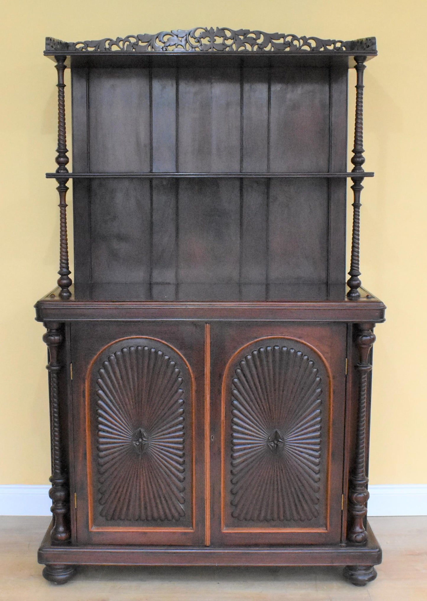 Victorian Rosewood Dresser/Cupboard