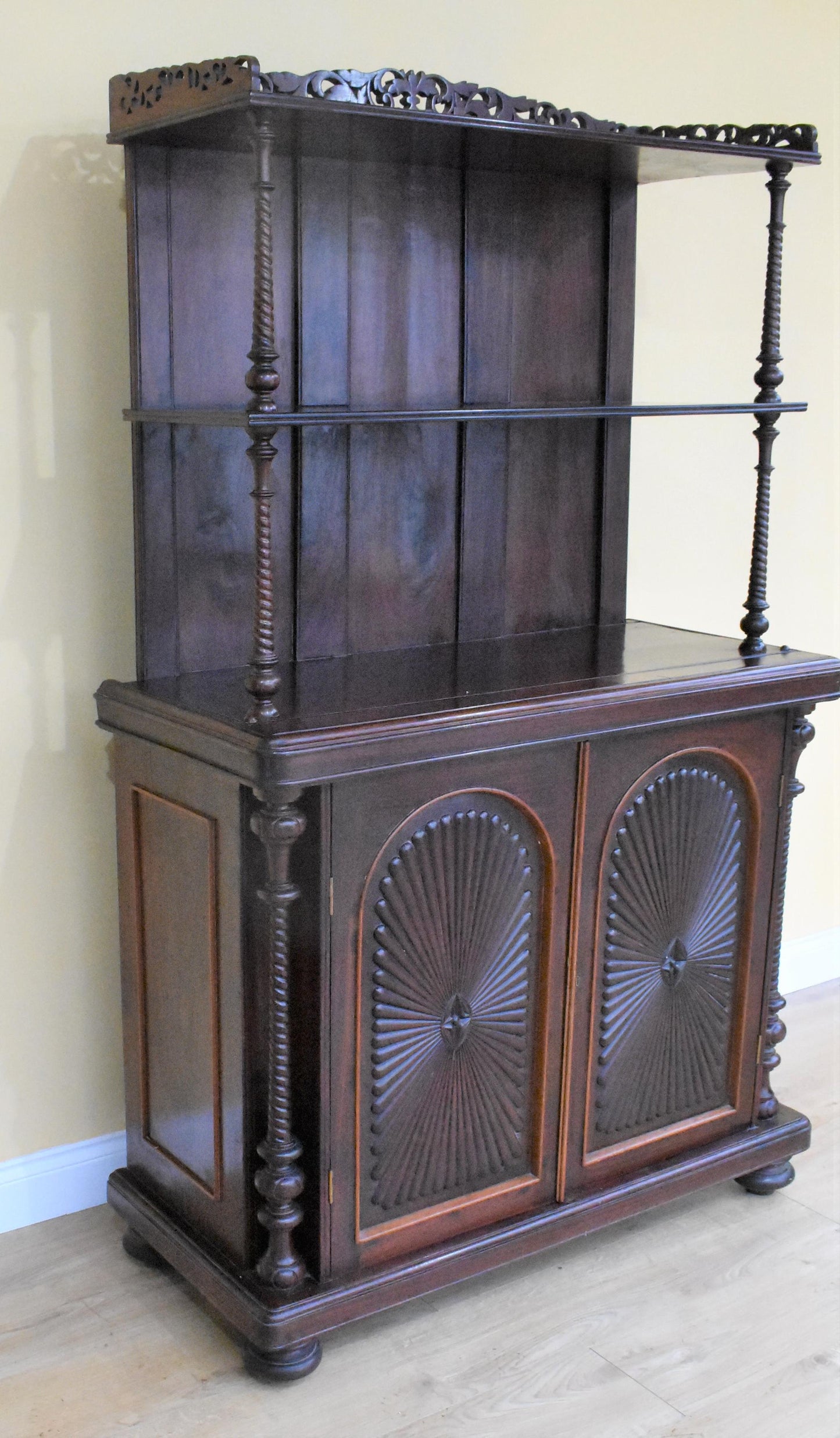 Victorian Rosewood Dresser/Cupboard