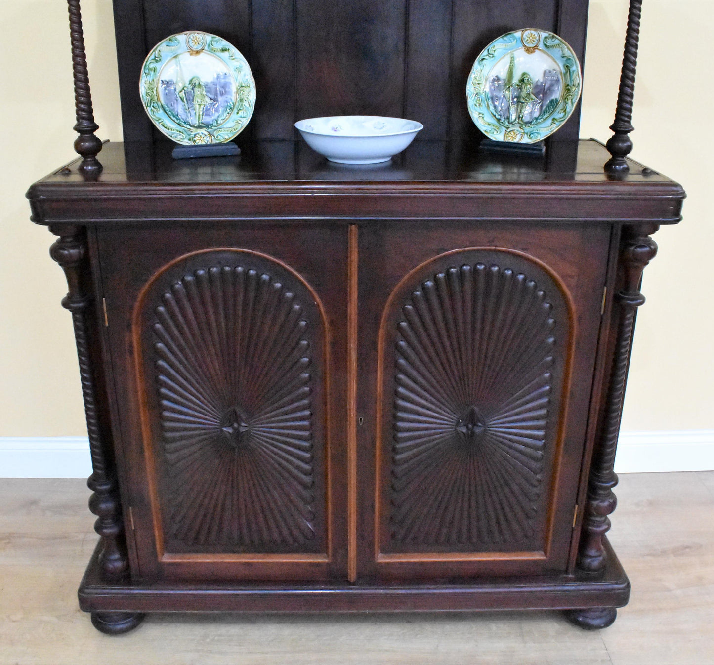 Victorian Rosewood Dresser/Cupboard