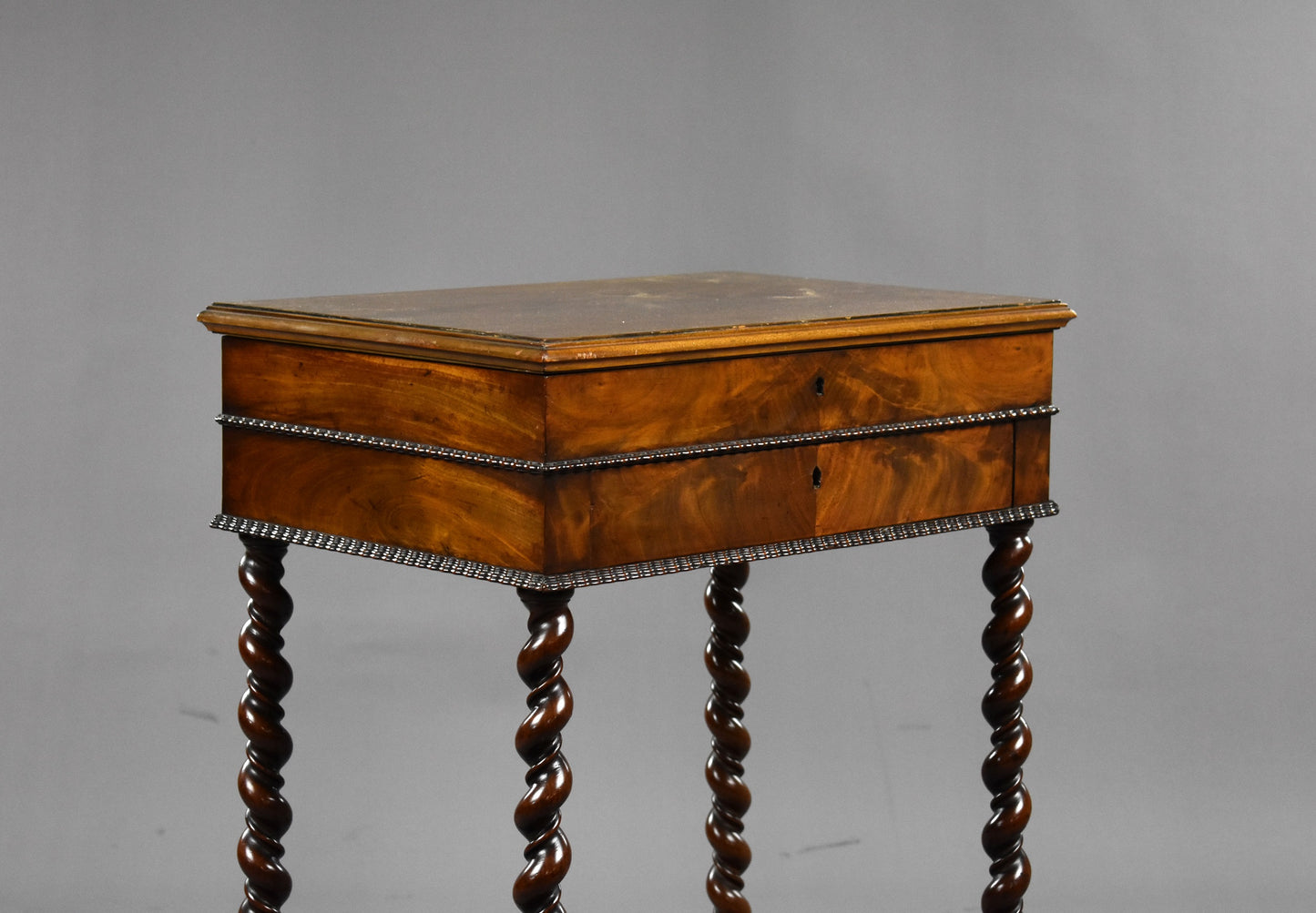 Victorian Walnut Work Table