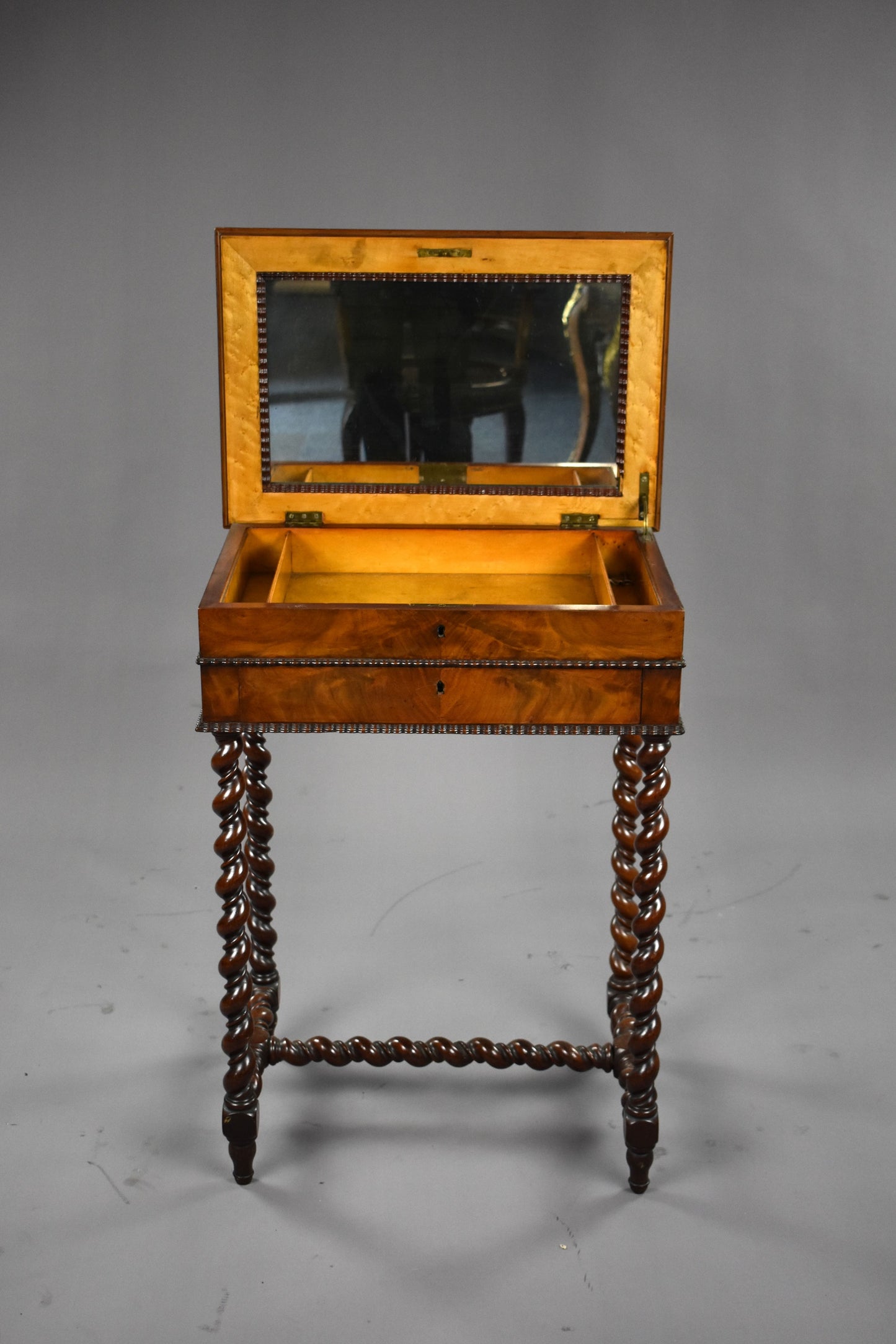 Victorian Walnut Work Table