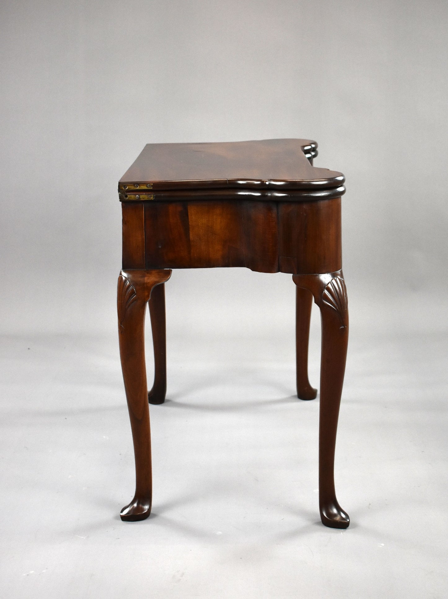 George II Irish Mahogany Card Table