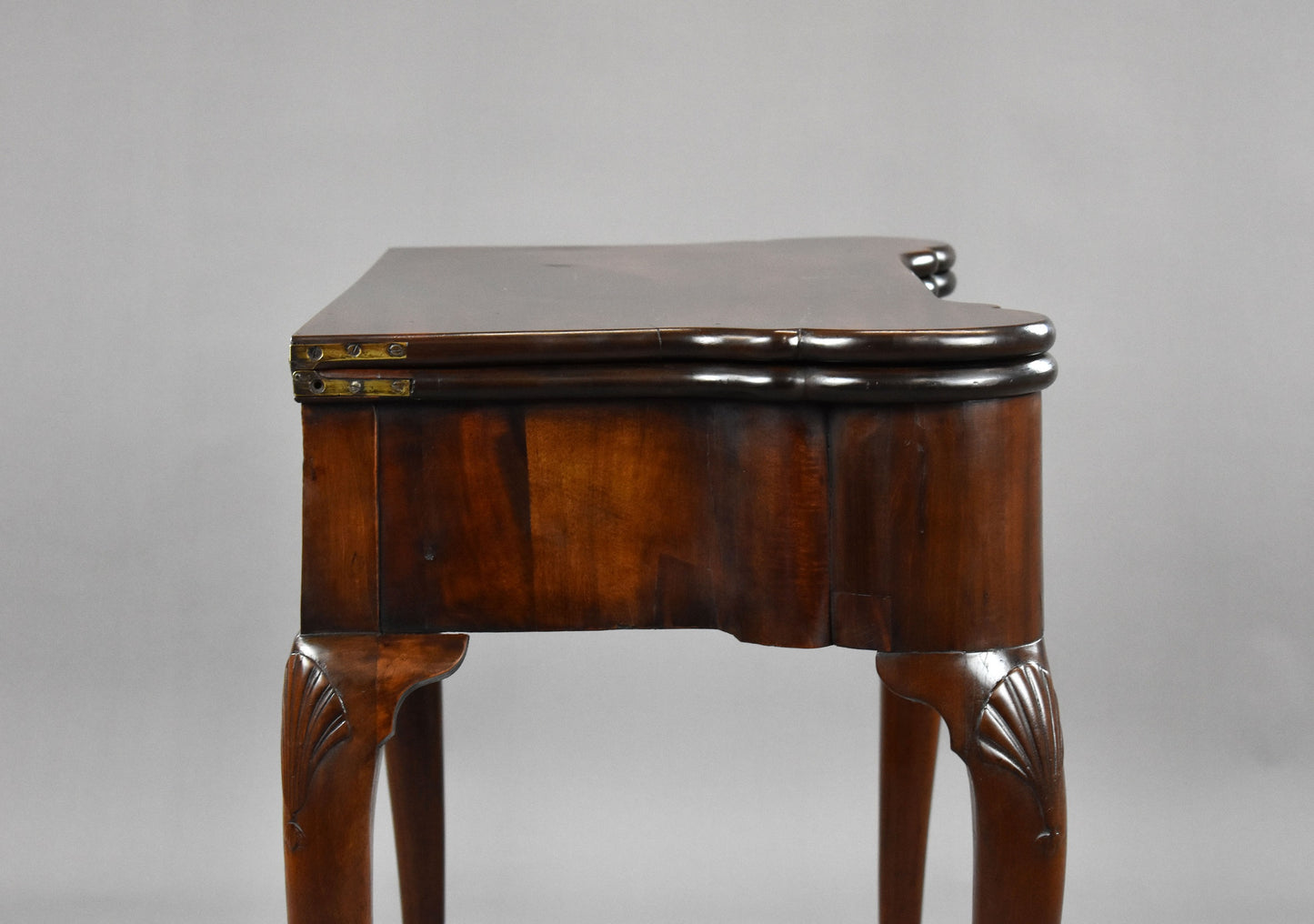 George II Irish Mahogany Card Table