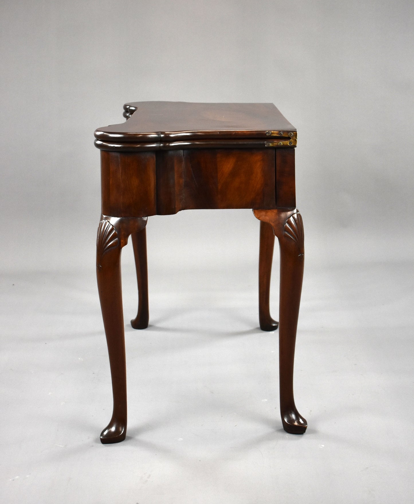 George II Irish Mahogany Card Table