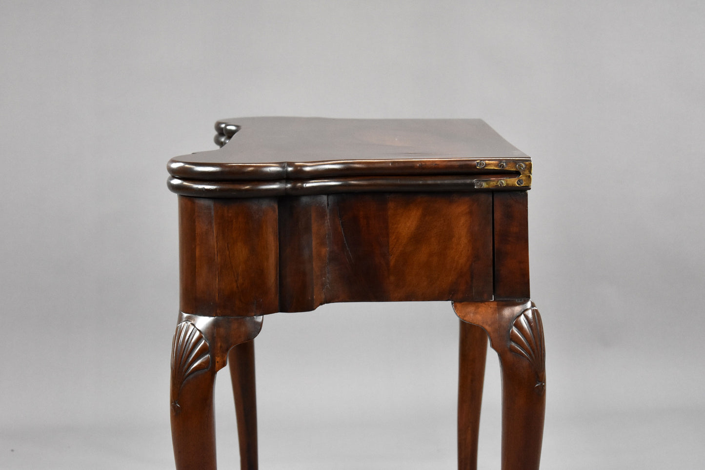 George II Irish Mahogany Card Table