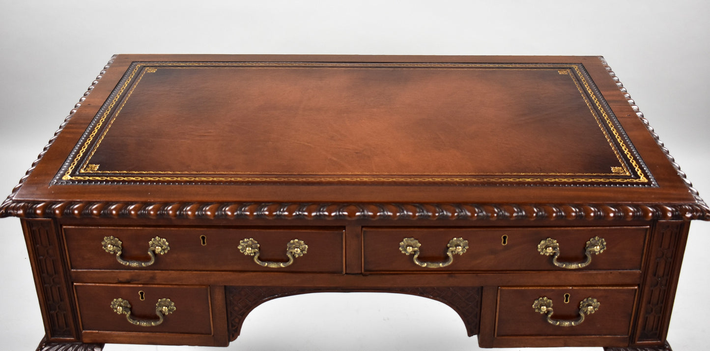 19th Century Chippendale Style Writing Table