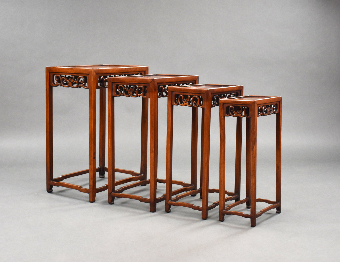 Set Four Chinese Hardwood Tables