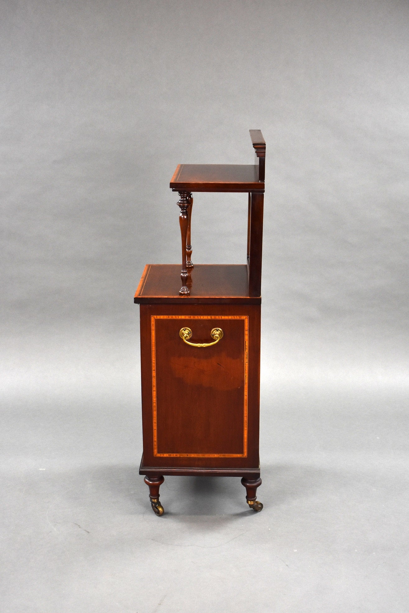 Edwardian Mahogany Coal Purdonium