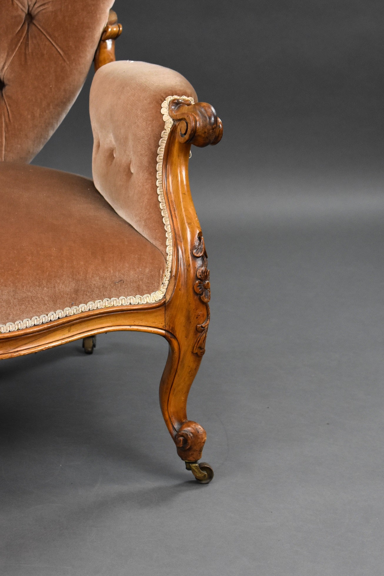 Victorian Walnut Armchair