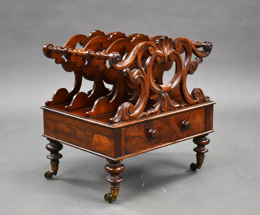 Victorian Rosewood Canterbury