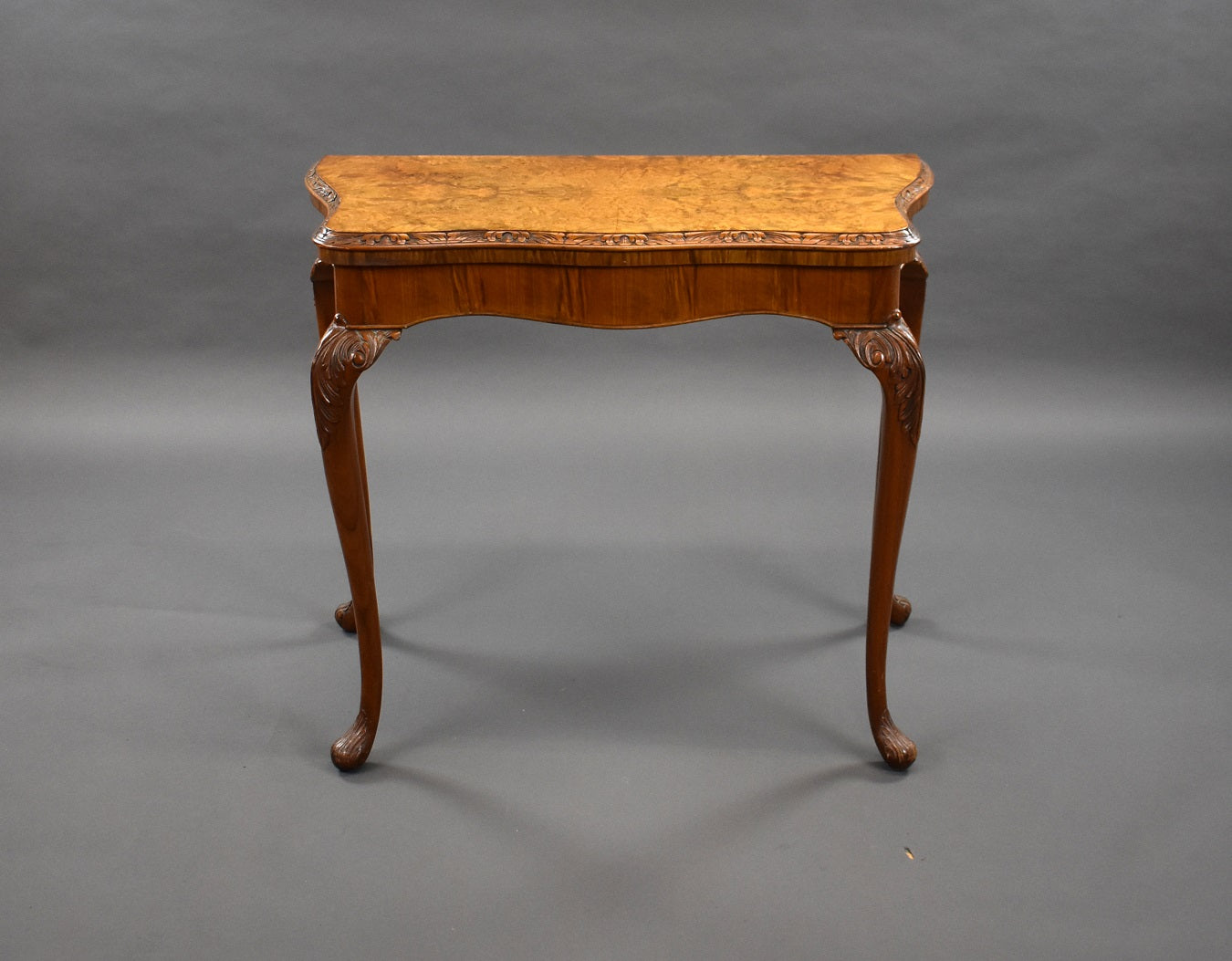 1930s Walnut Card Table