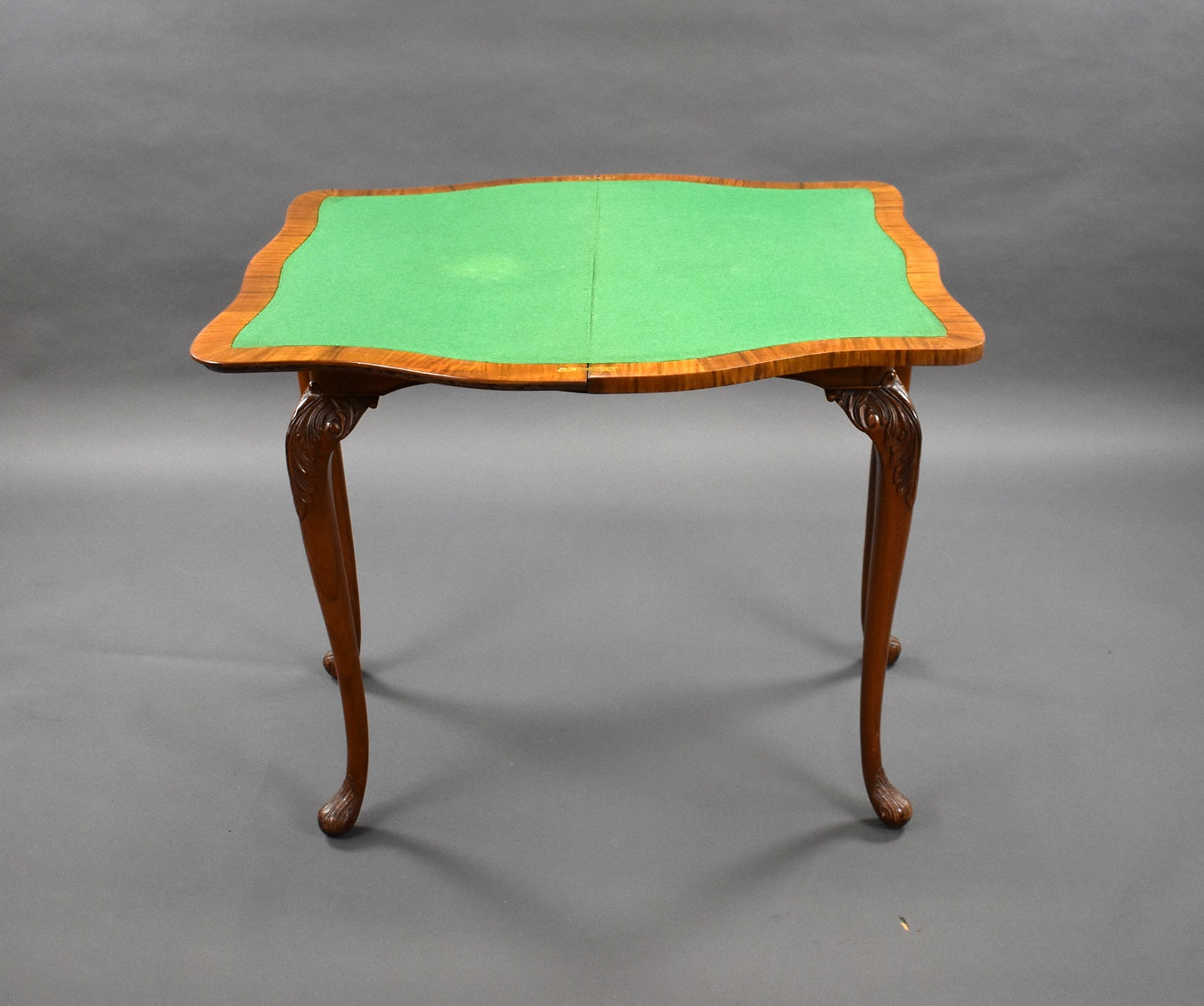 1930s Walnut Card Table