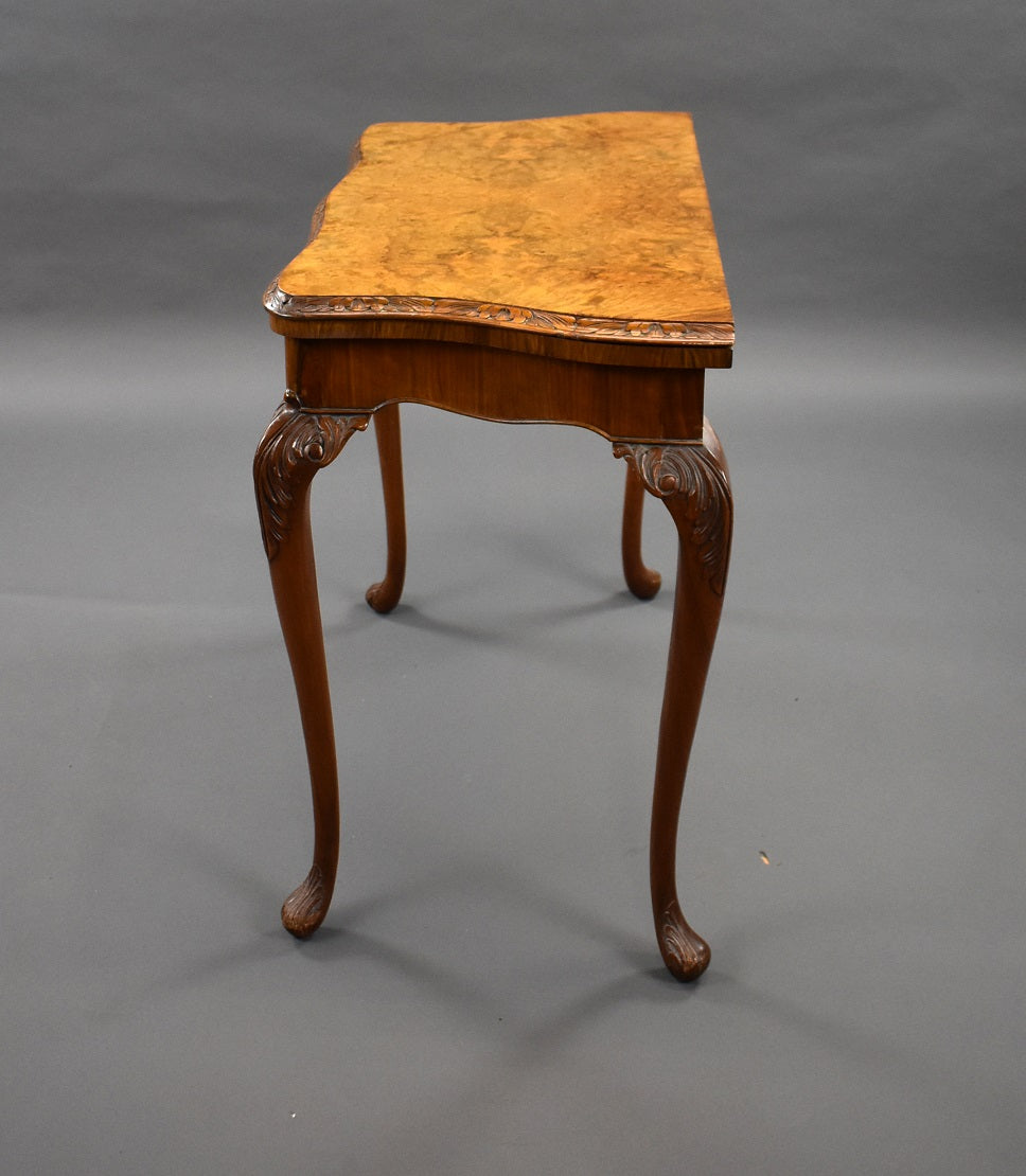 1930s Walnut Card Table