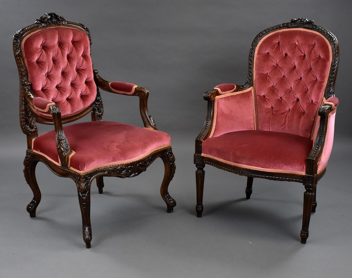 French Style Armchairs