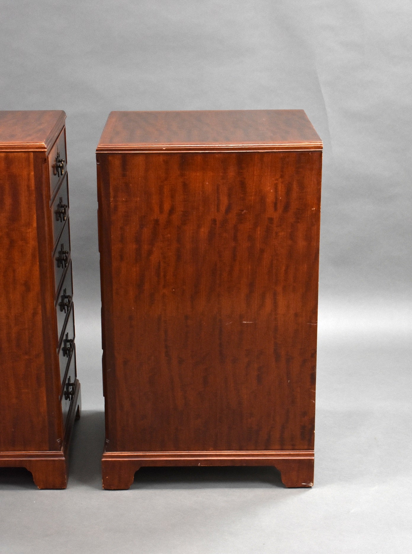 Near Pair 20th Century Chests