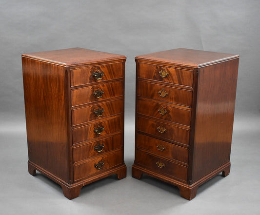 Near Pair 20th Century Chests