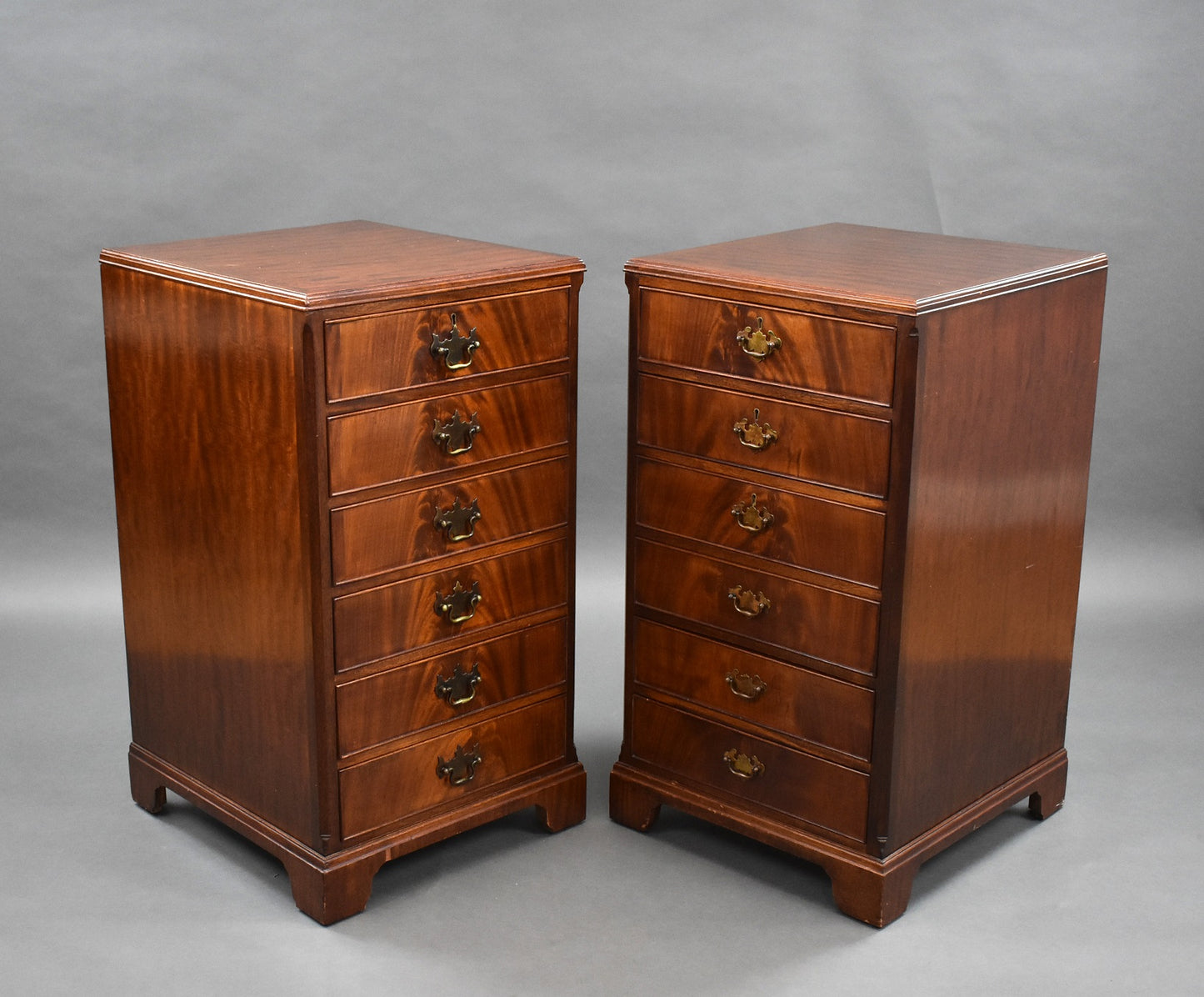 Near Pair 20th Century Chests