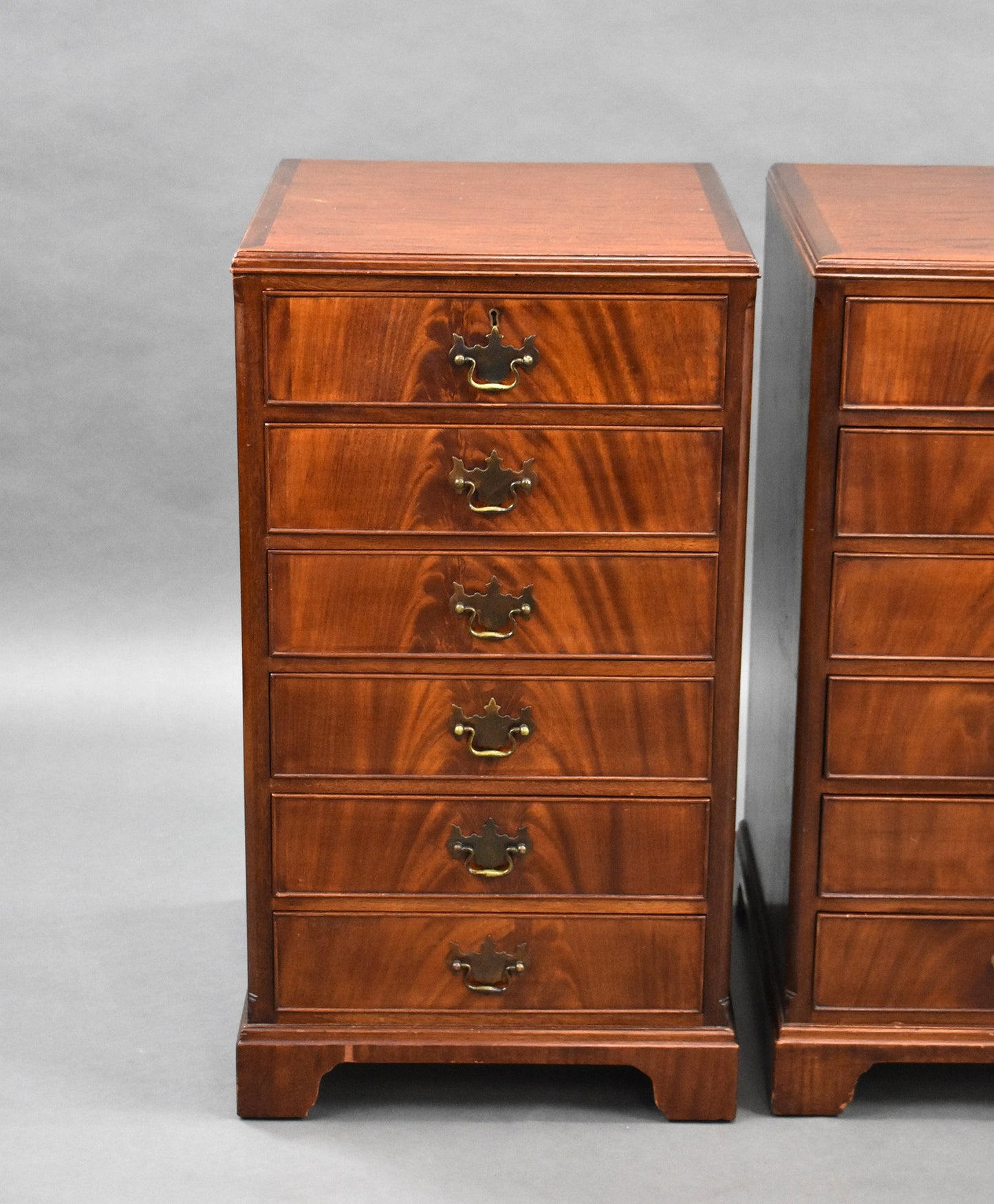 Near Pair 20th Century Chests