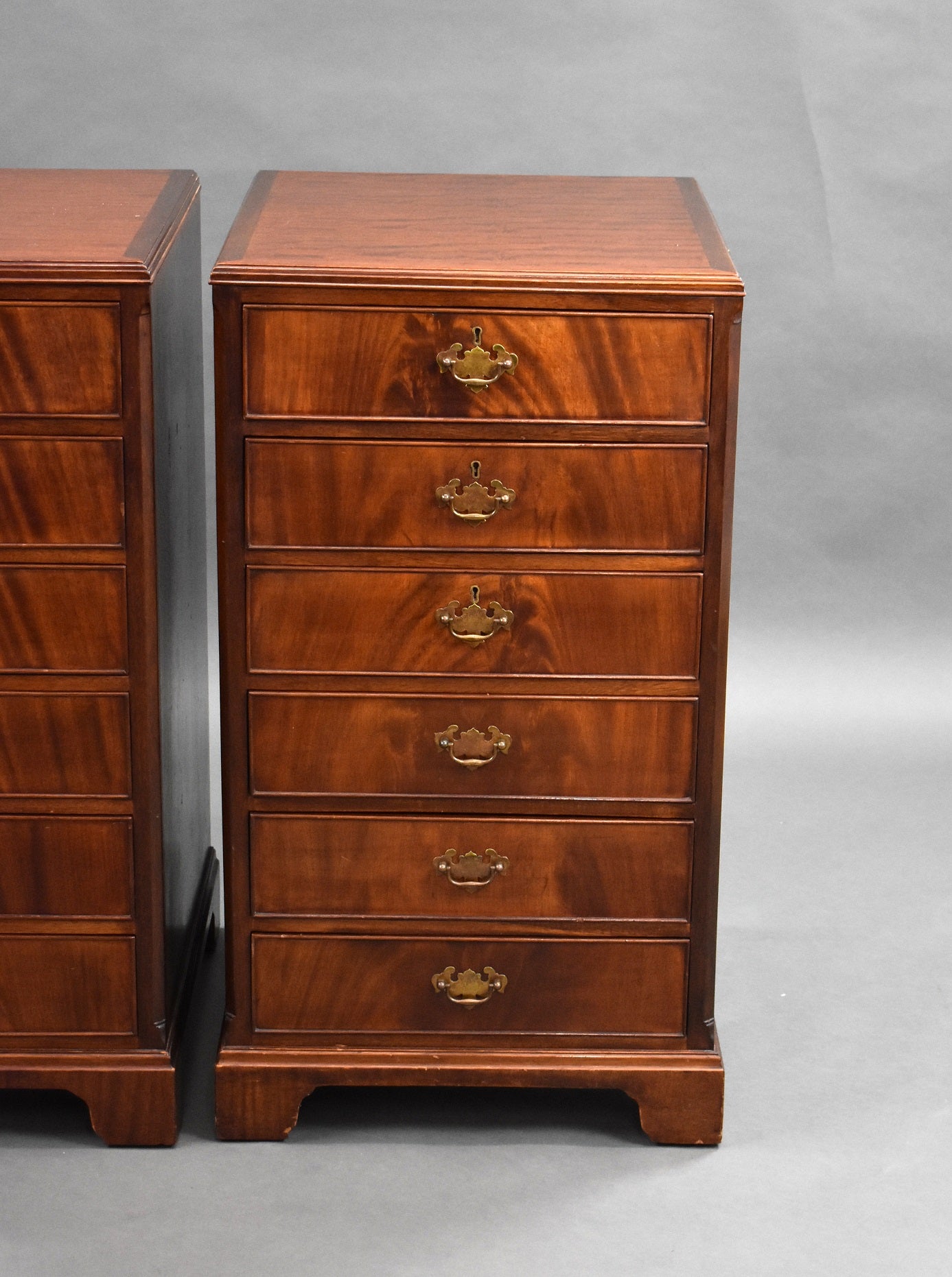 Near Pair 20th Century Chests