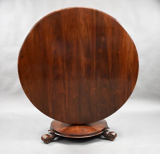 Victorian Rosewood Tilt Top Breakfast/Dining Table