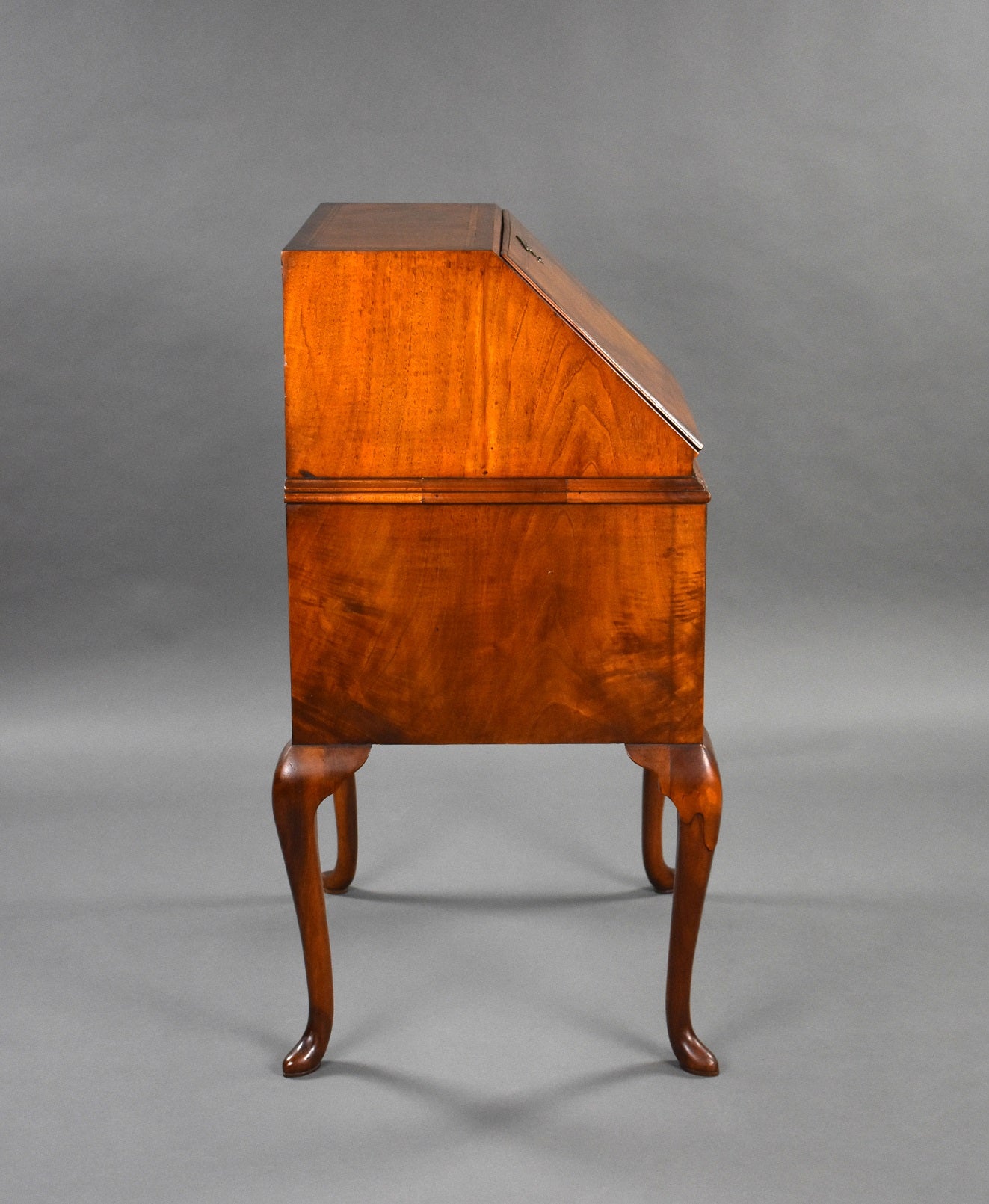 Queen Anne Style Walnut Bureau