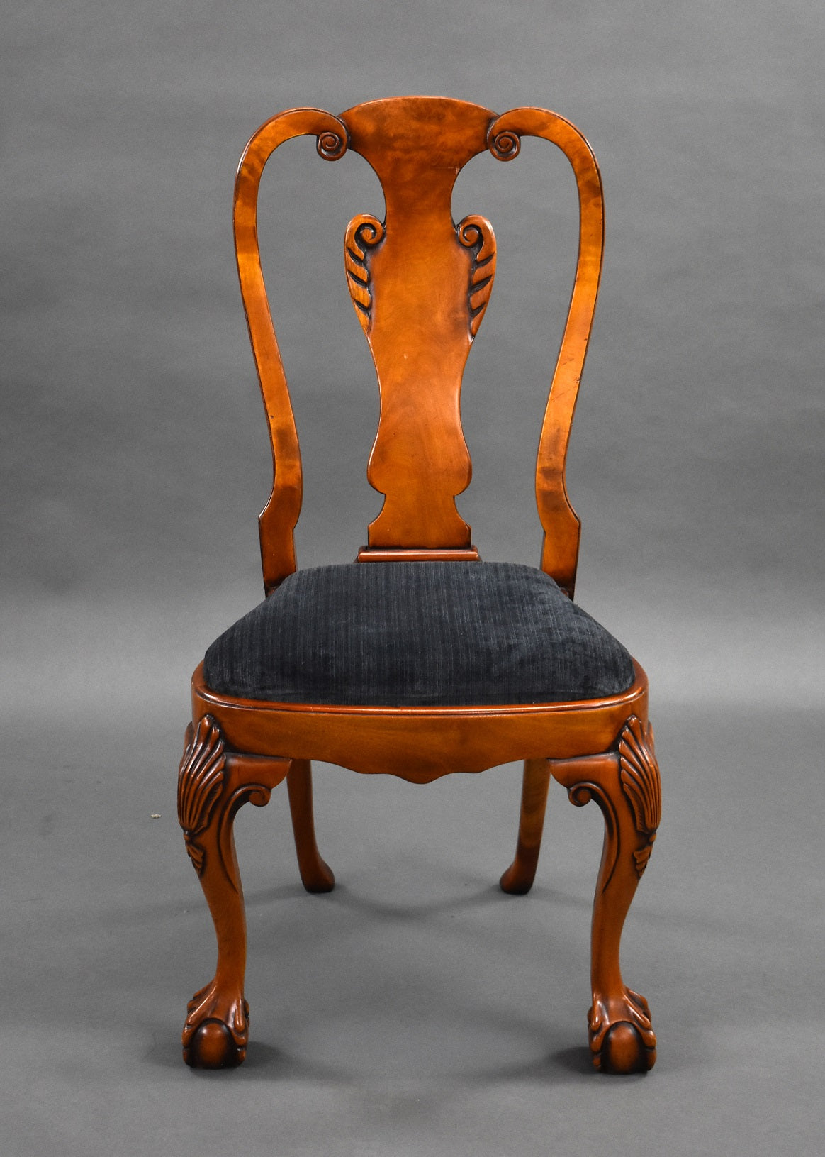 Set 10 George II Style Walnut Dining Chairs