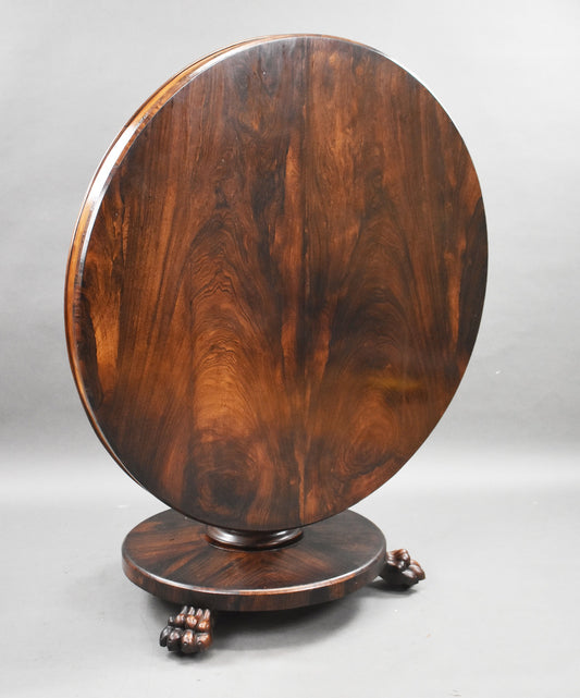 19th Century Rosewood Breakfast/Dining Table