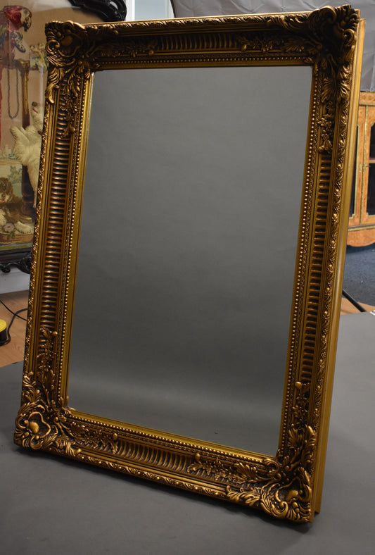 Mid 20th Century Decorative Gold Framed Mirror