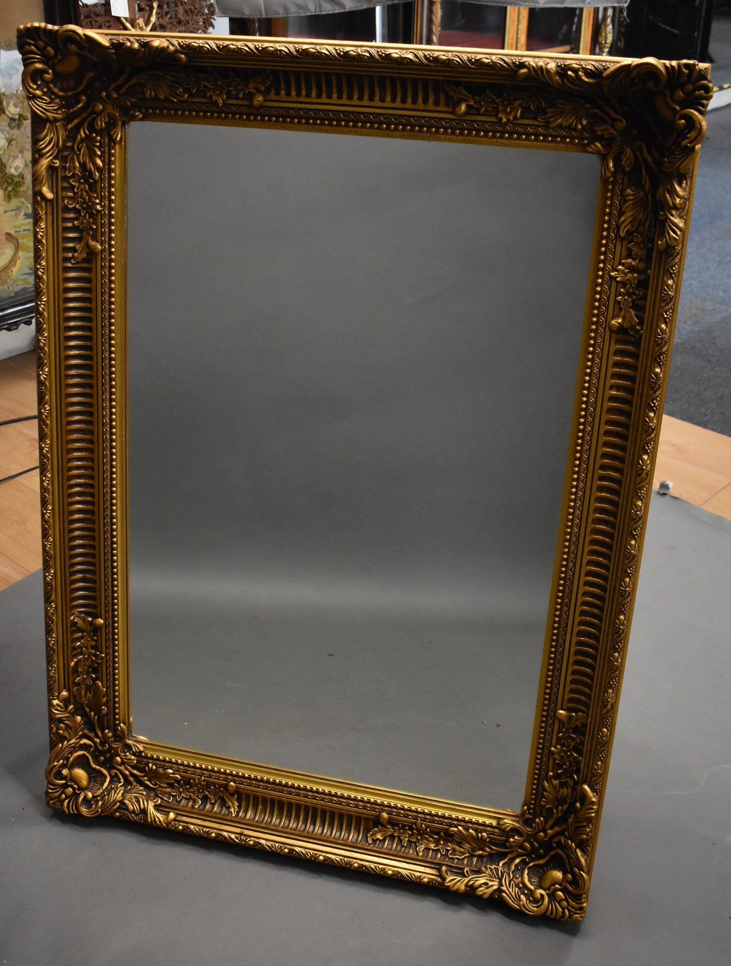 Mid 20th Century Decorative Gold Framed Mirror