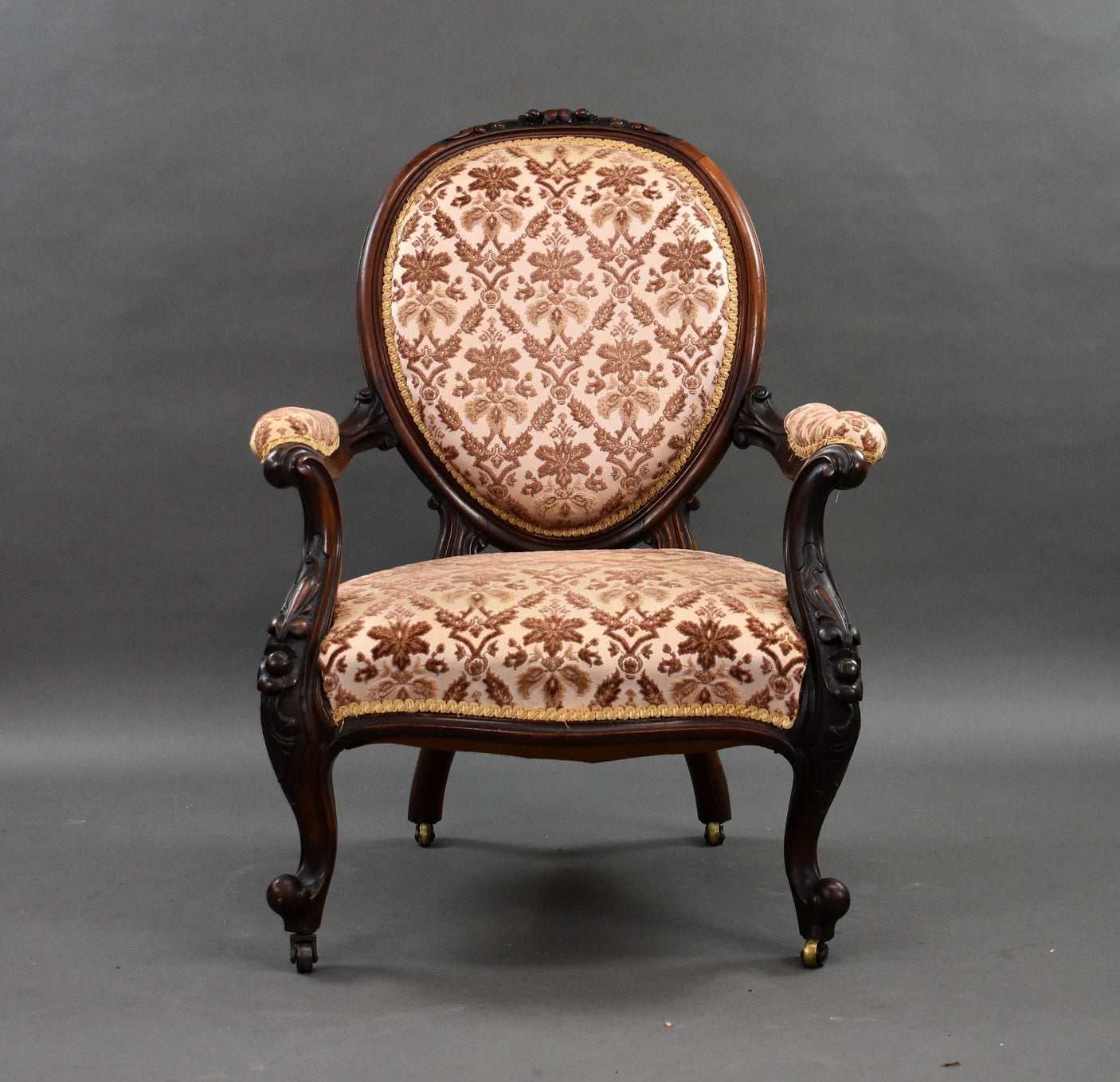 Victorian Mahogany Armchair