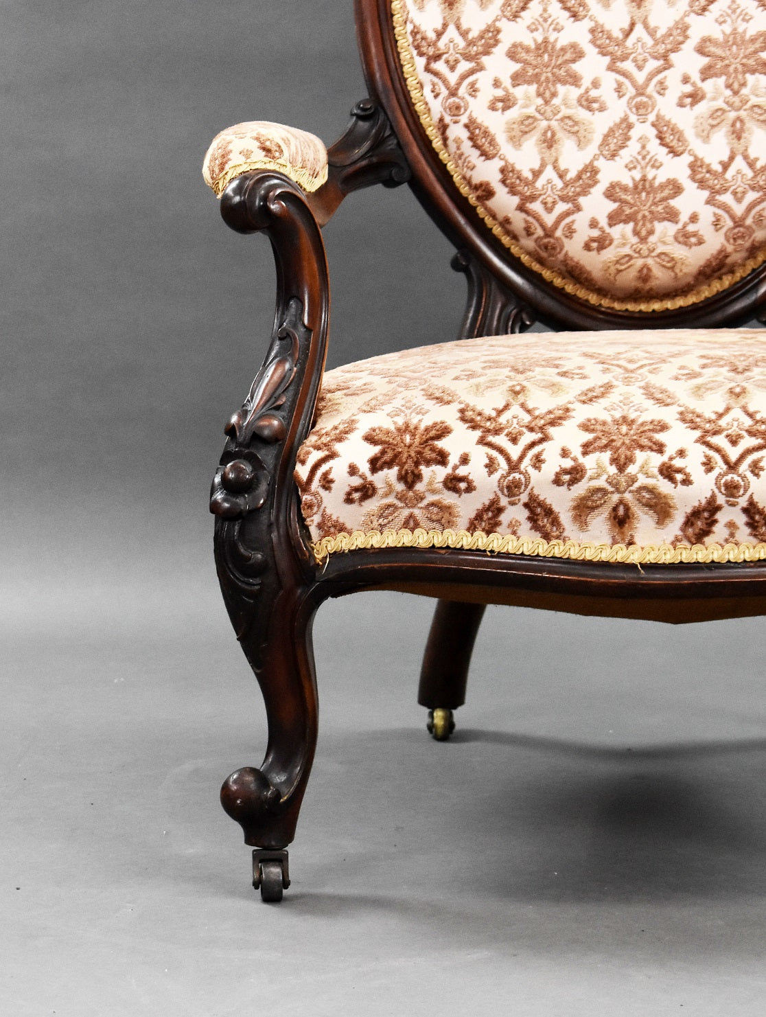 Victorian Mahogany Armchair