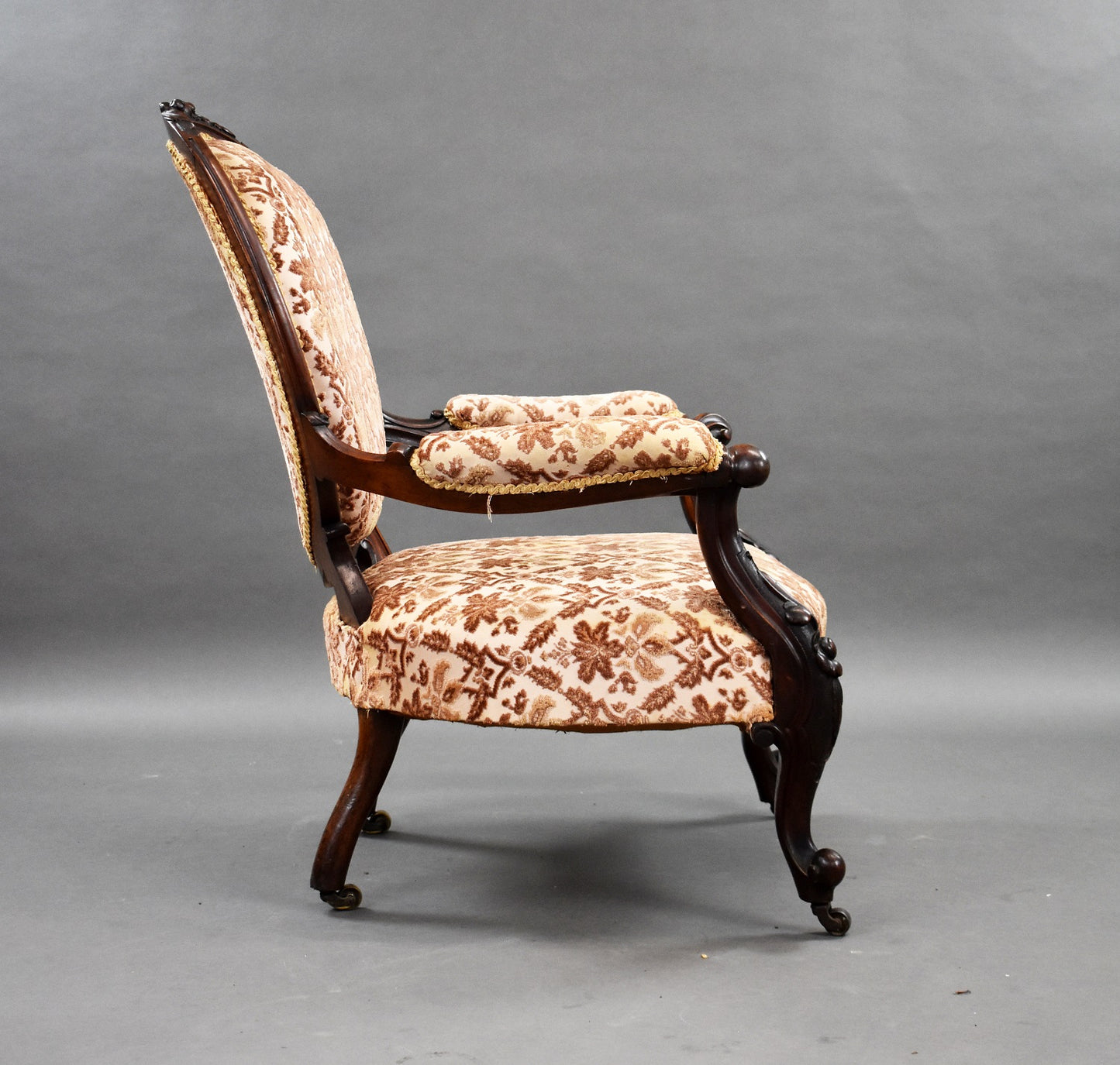 Victorian Mahogany Armchair