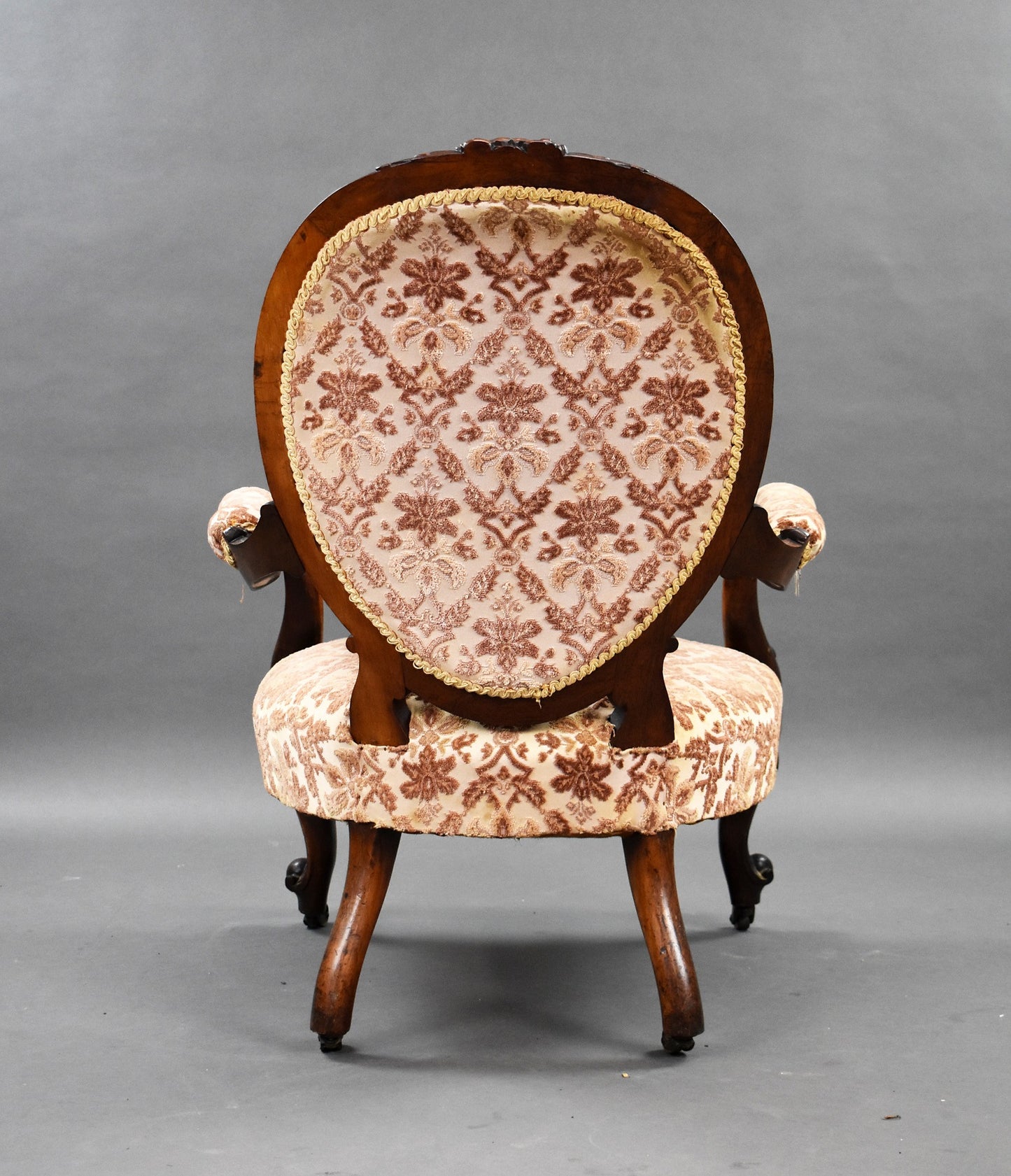 Victorian Mahogany Armchair