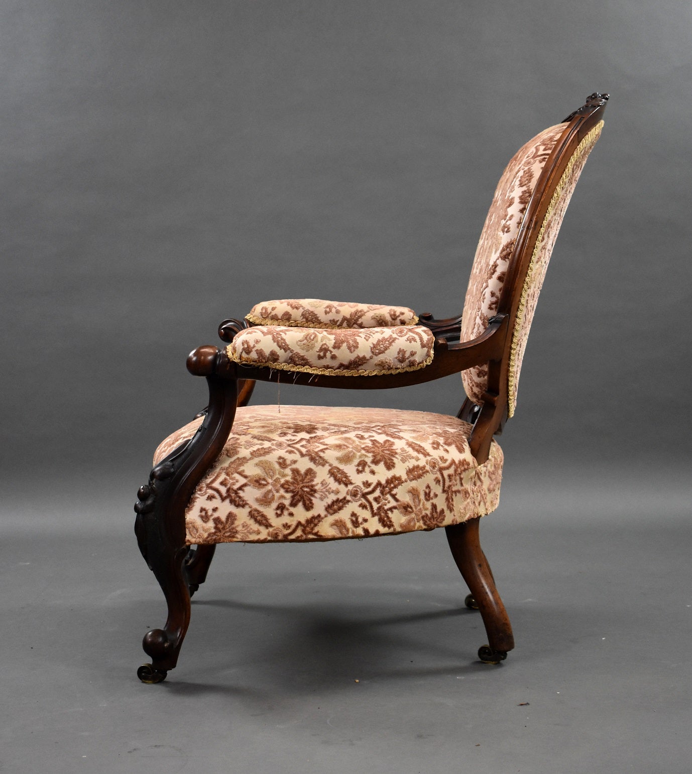 Victorian Mahogany Armchair