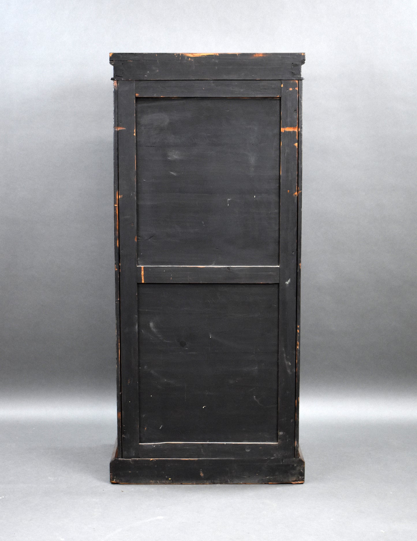 Victorian Walnut Secretaire Wellington Chest