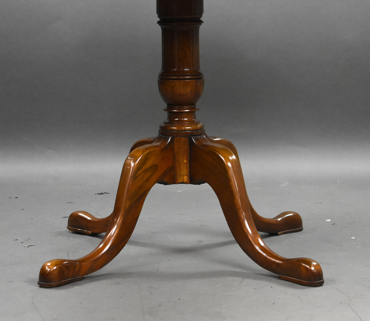 Oak Extending Table and Six Ladder Back Chairs