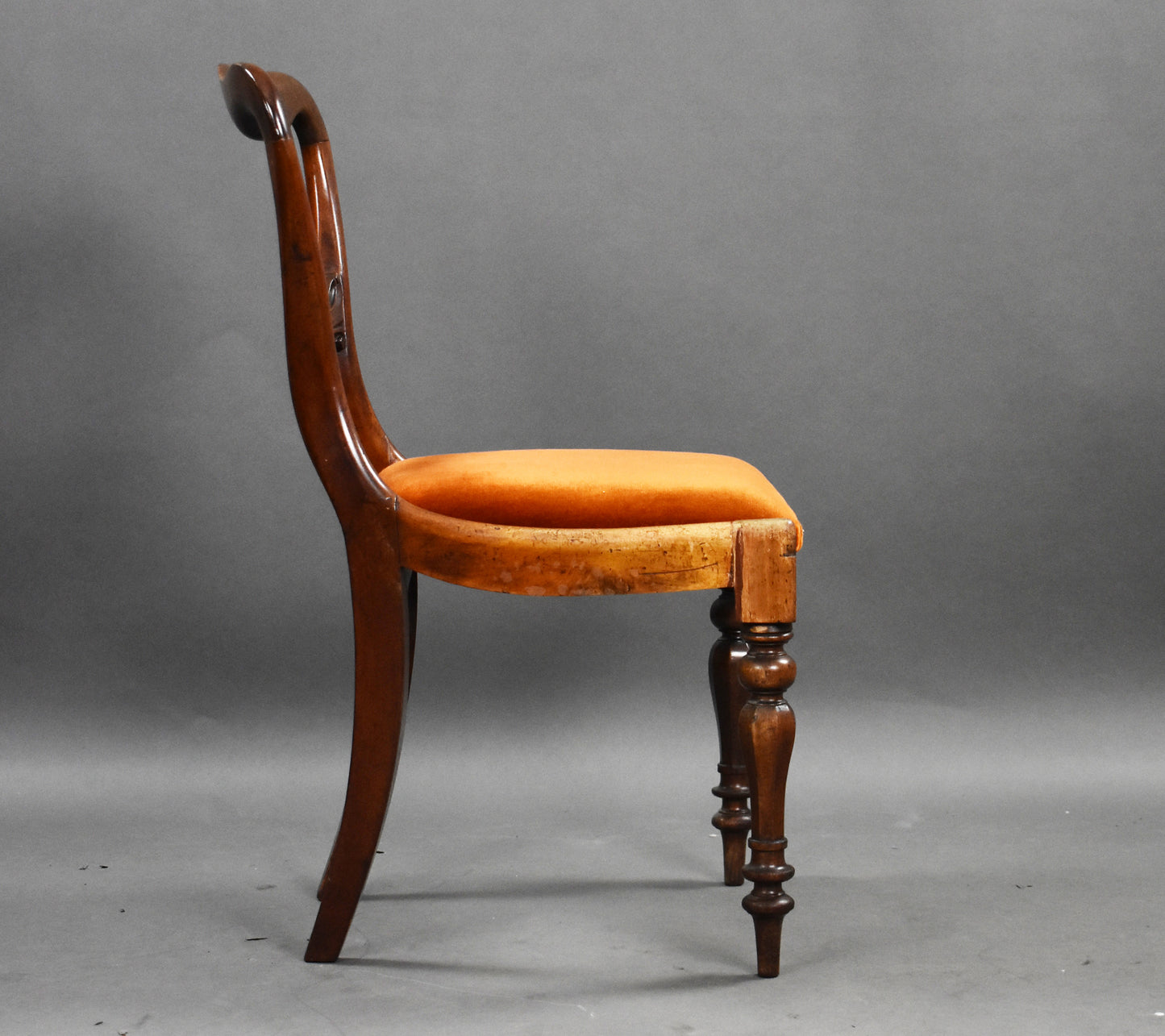 Set Six 19th Century Mahogany Dining Chairs