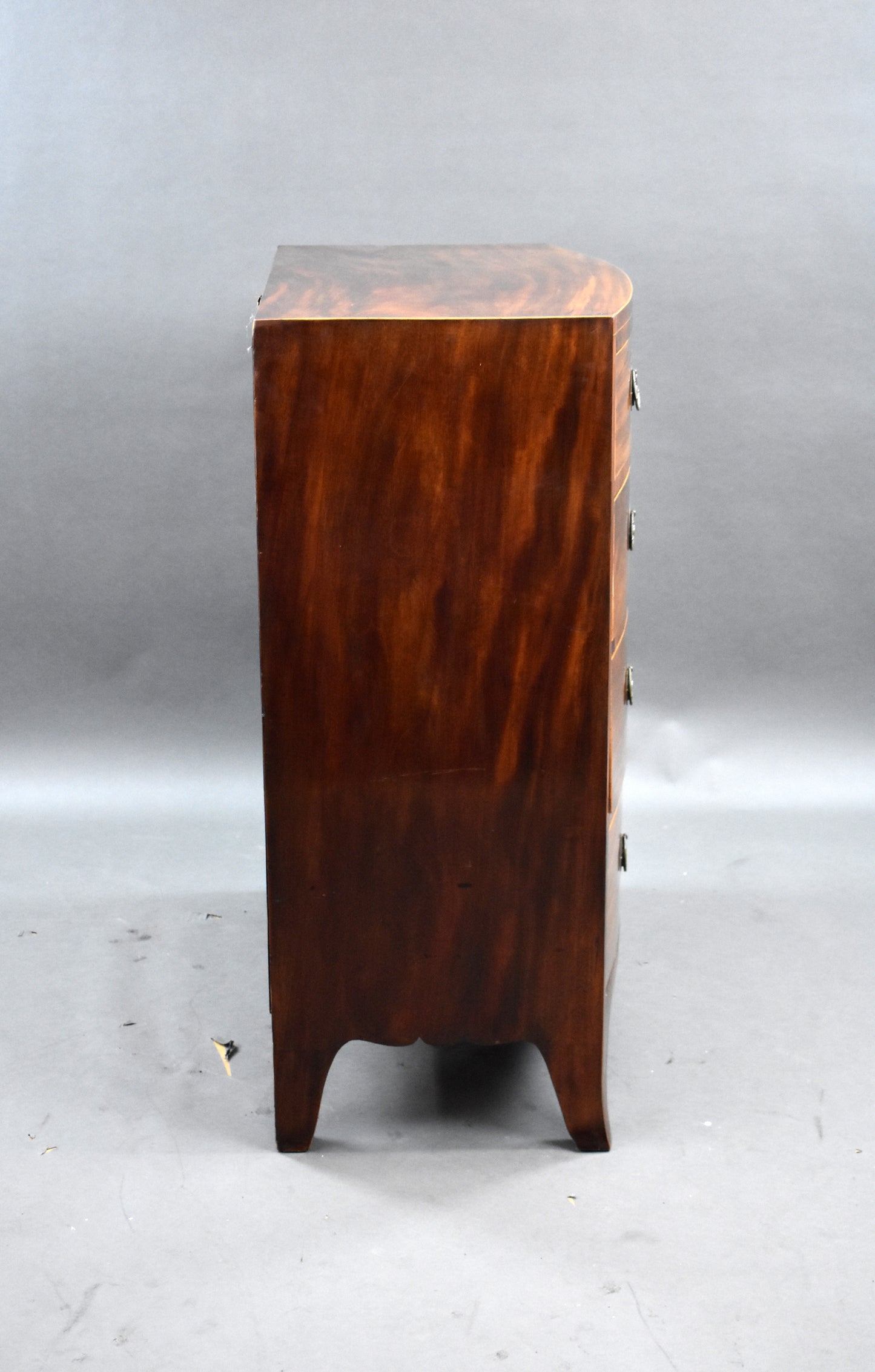 Victorian Mahogany Bowfront Chest