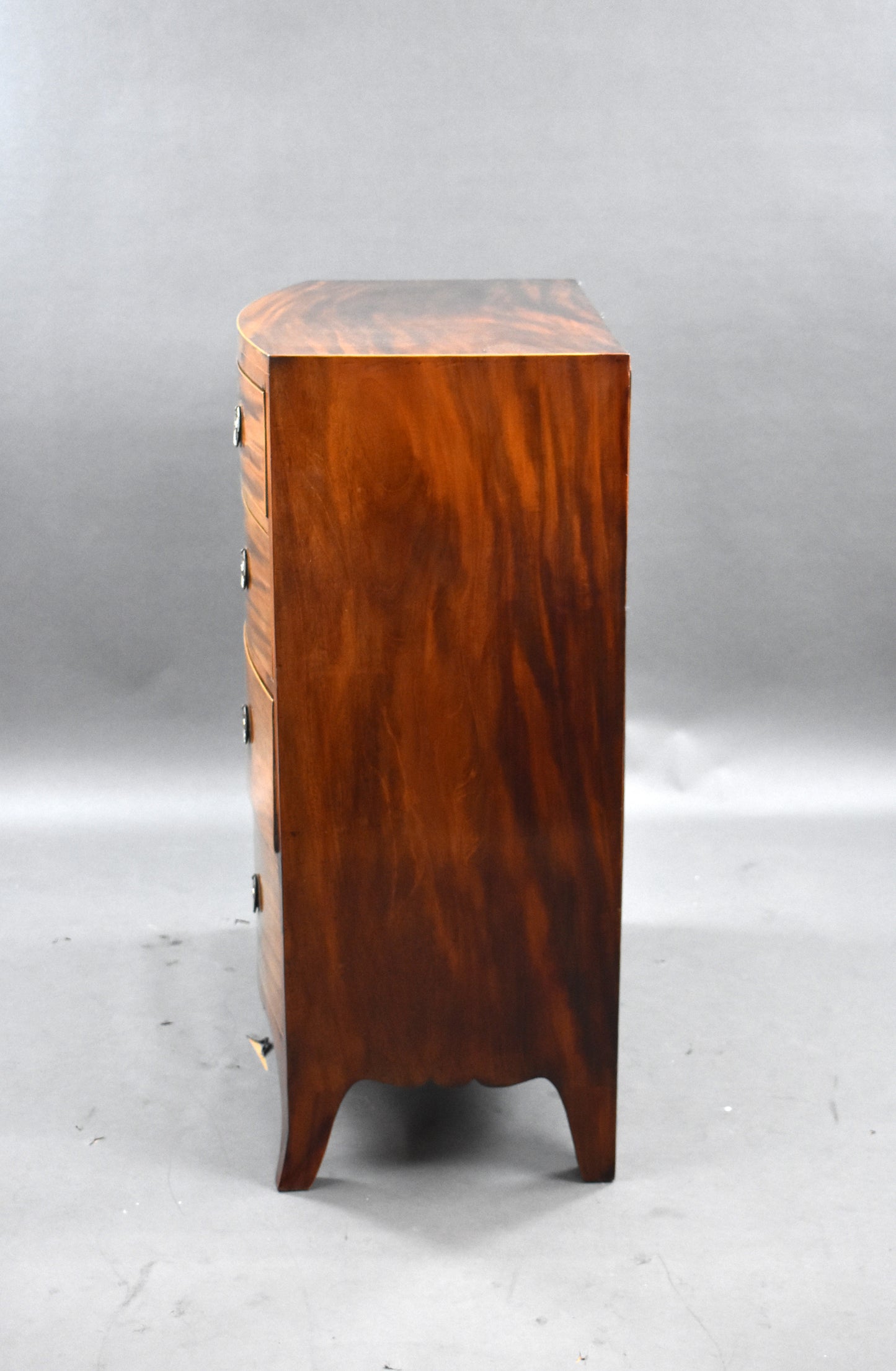 Victorian Mahogany Bowfront Chest