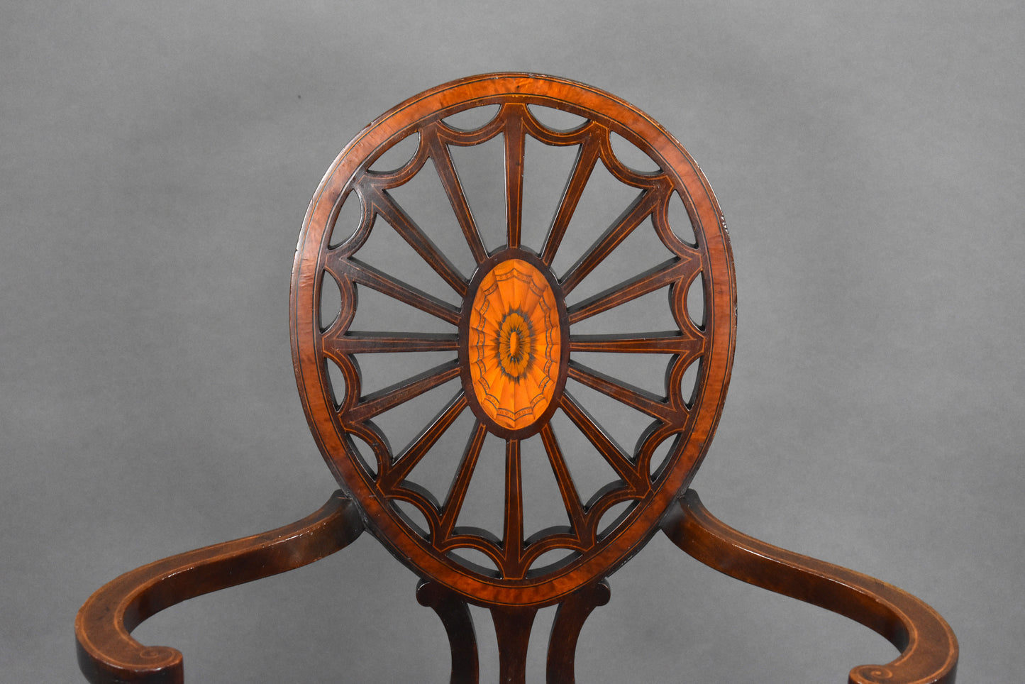 Edwardian Mahogany Armchair