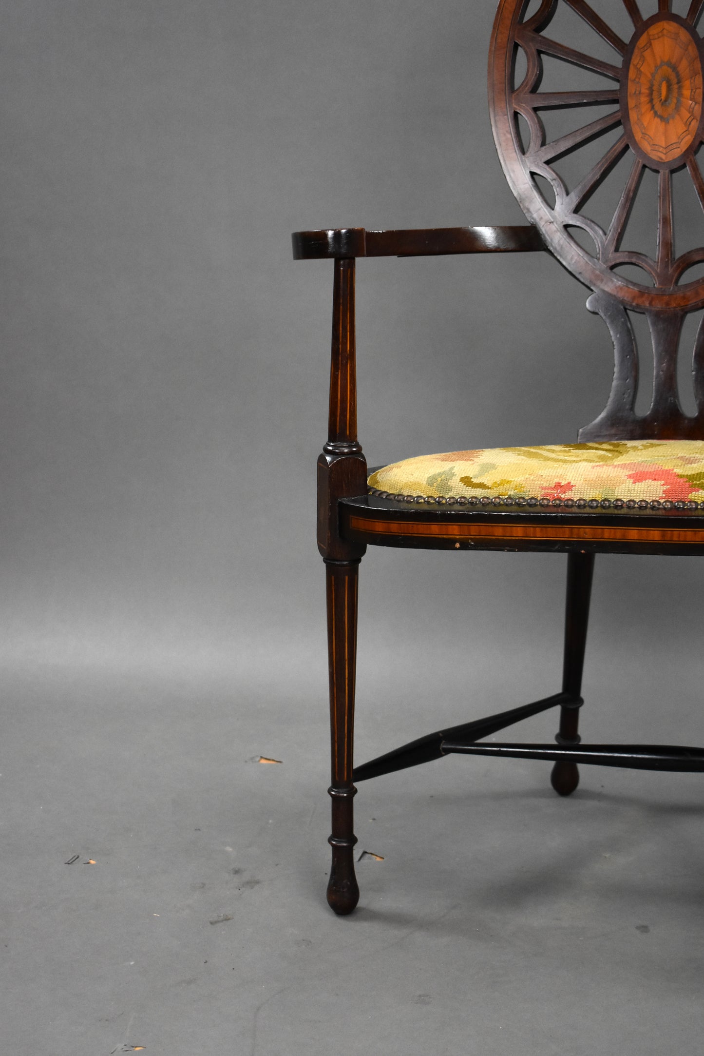 Edwardian Mahogany Armchair