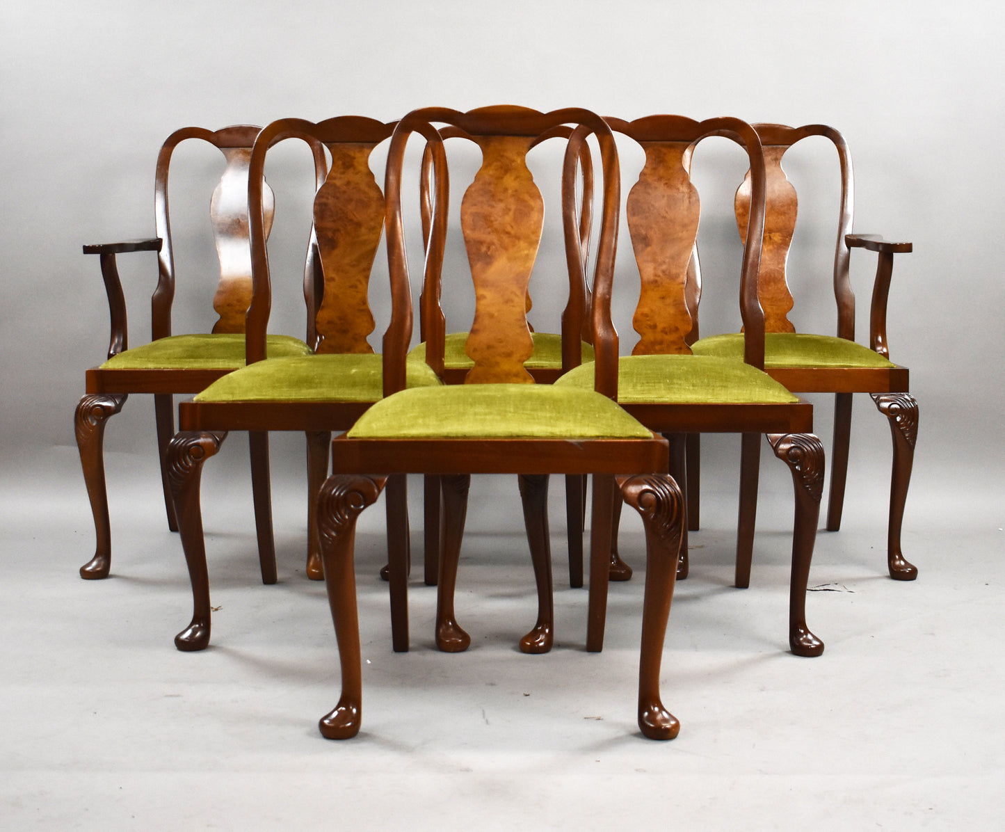 1950s Walnut Dining Suite