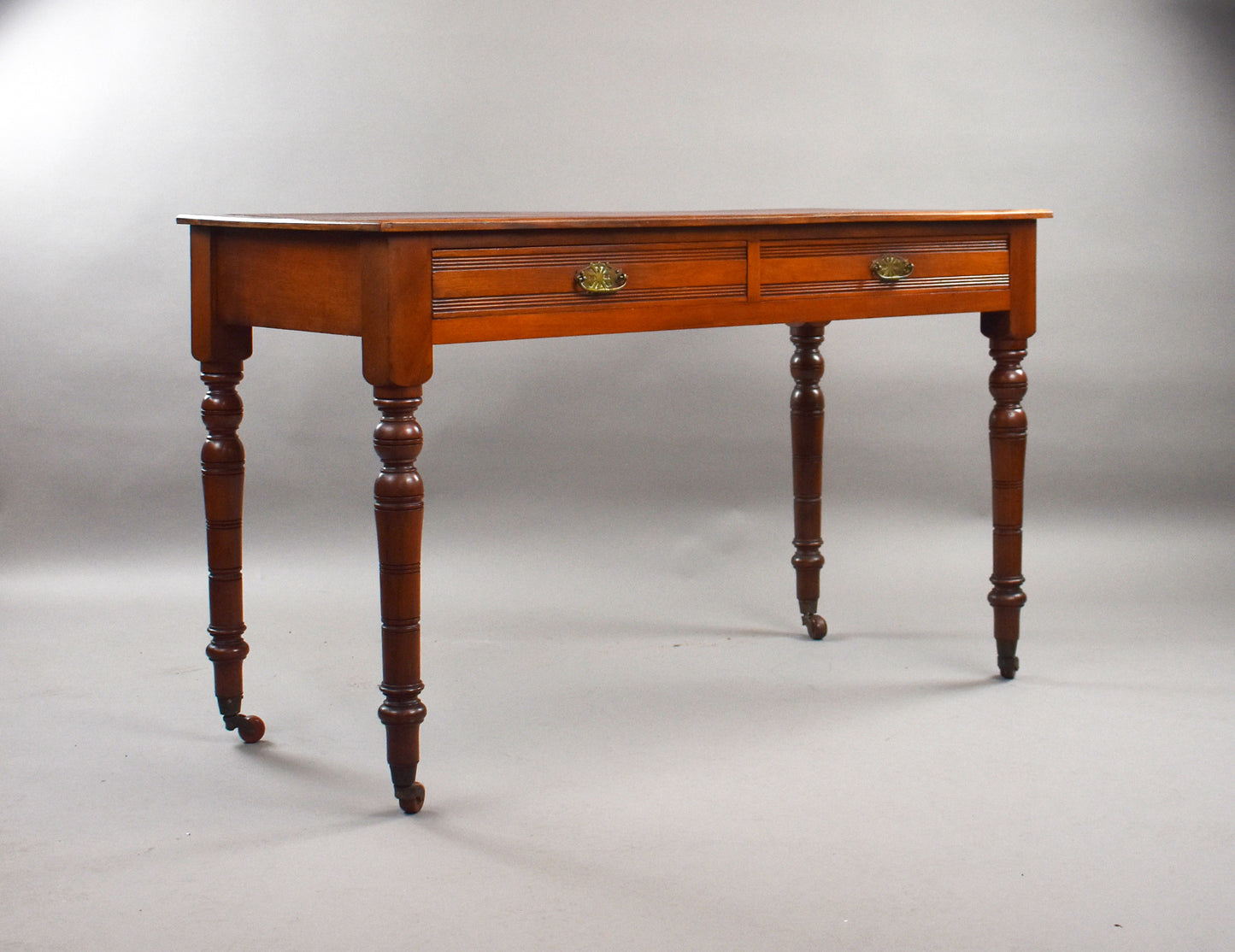 Edwardian Mahogany Writing/Hall Table