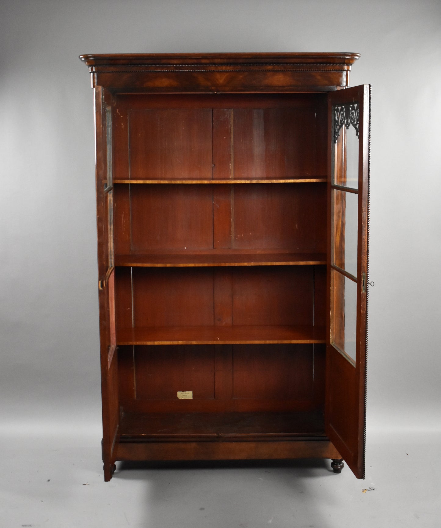 19th Century Continental Mahogany Bookcase