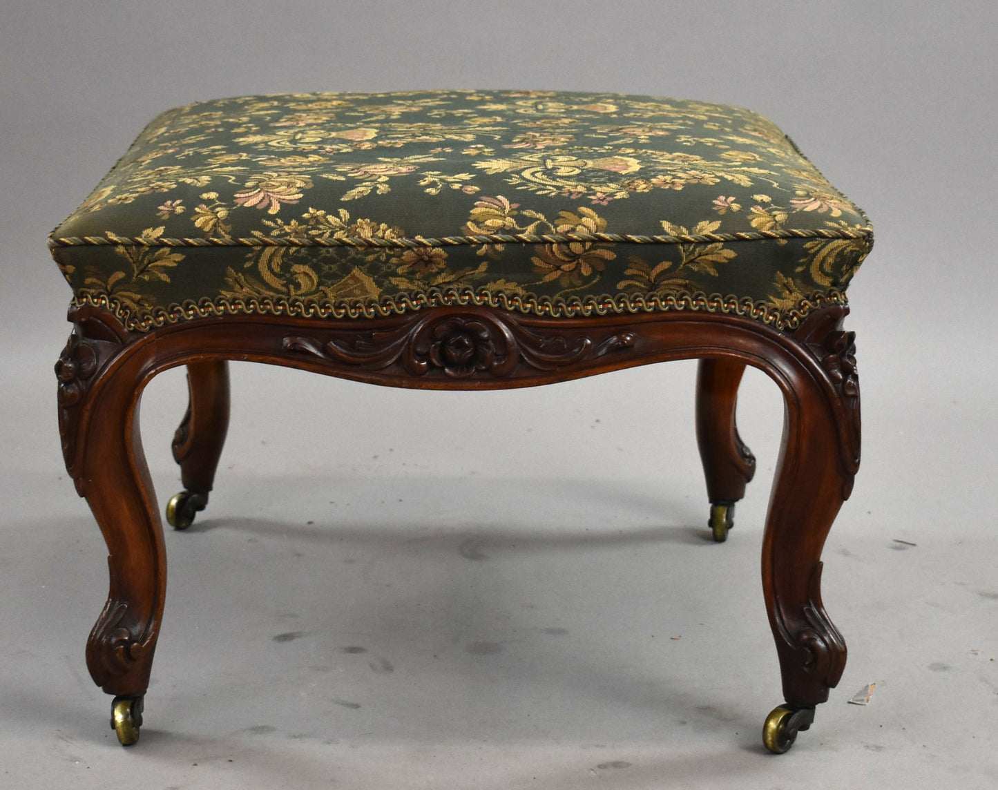 Victorian Upholstered Stool