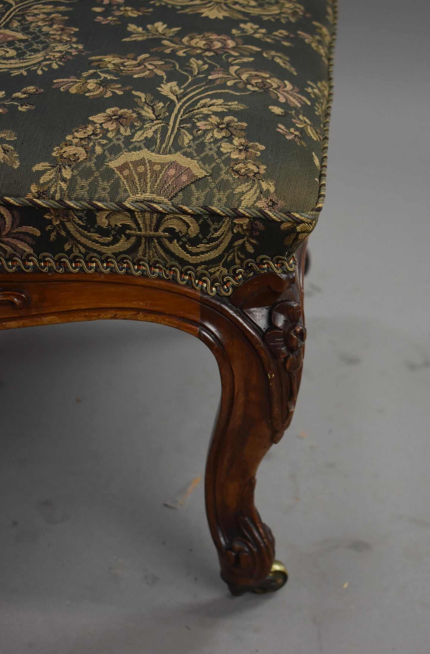Victorian Upholstered Stool